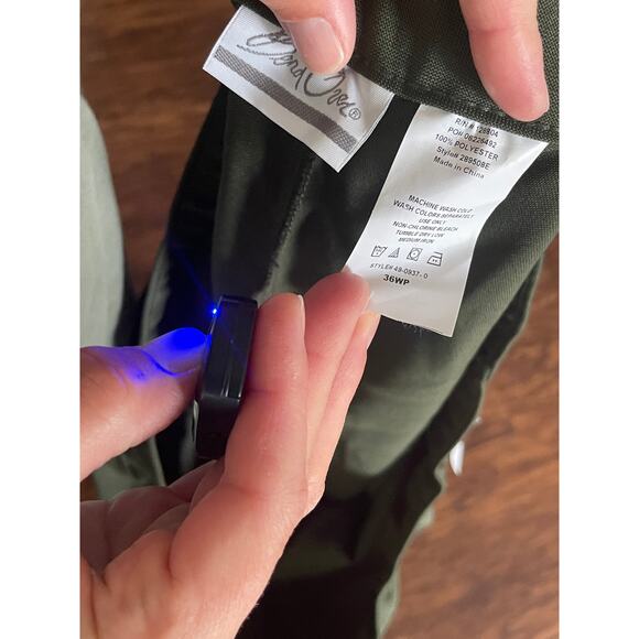 NWT womens 36 green pants - Picture 3 of 3